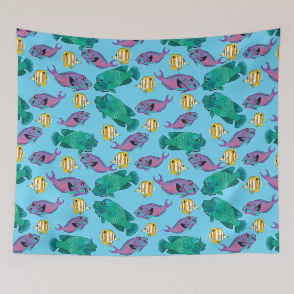 Item preview, "Wrassle me!" Maori Wrasse designed and sold by Skye Elizabeth  Carroll.