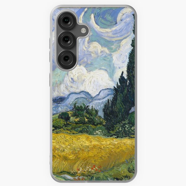 Item preview, Vincent Van Gogh - Wheat Field with Cypresses designed and sold by NewNomads.