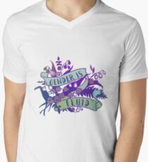 Gender Is Fluid V-Neck T-Shirt