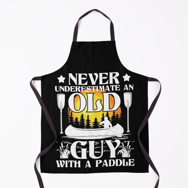 Item preview, Never Underestimate An Old Guy With A Paddle Funny Canoe designed and sold by Earthshaker-art.