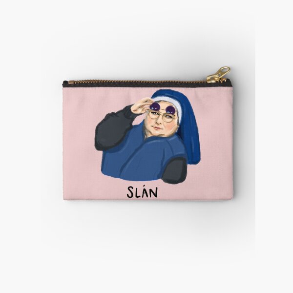 Item preview, Sister Michael side eye - Derry Girls | pink background slan abhaile text designed and sold by alfrescotree.