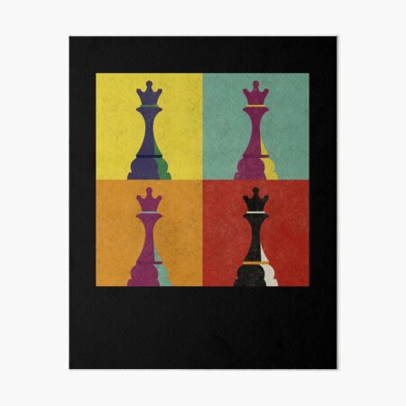 Chess Board Game Lover Piece Rook Checkmate Pop Art Style Poster for Sale  by MintaApparel