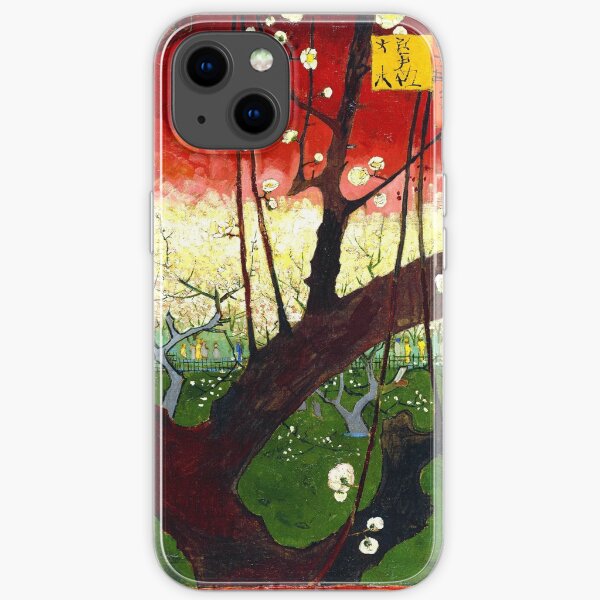 Van Gogh - Flowering Plum Orchard, after Hiroshige iPhone Soft Case