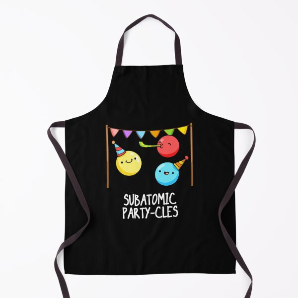 Item preview, Sub Atomic Party-cles Funny Science Puns (Dark BG) designed and sold by punnybone.