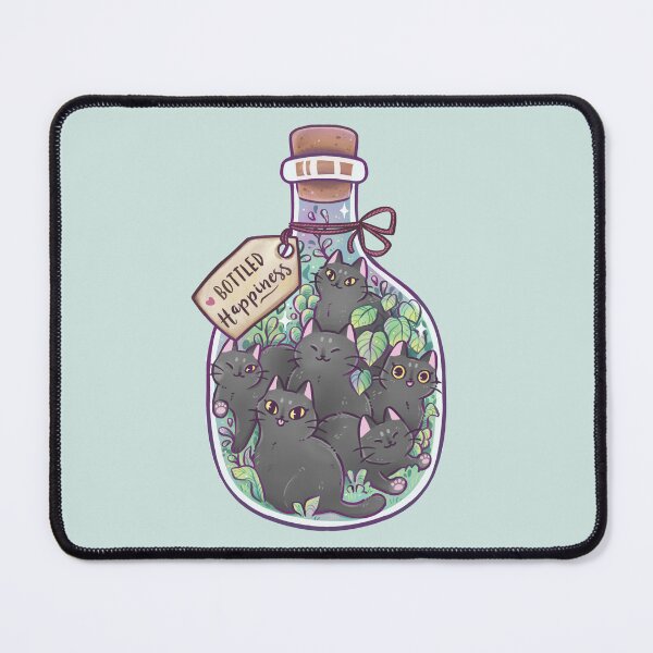 Item preview, Magic Bottled Happiness Pale Green designed and sold by kattvalk.