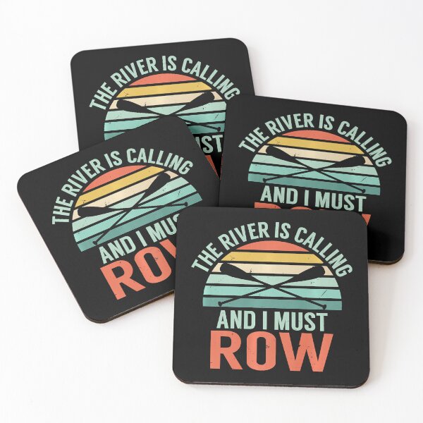 Item preview, The River Is Calling And I Must Row Funny River Rafting designed and sold by Earthshaker-art.