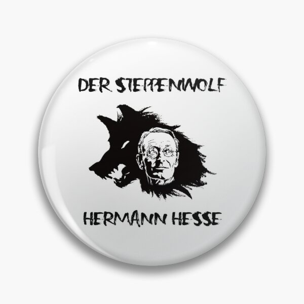 Item preview, Der Steppenwolf - Hermann Hesse   designed and sold by MyRandomLifeTee.