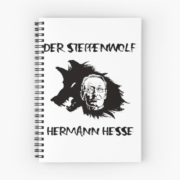 Item preview, Der Steppenwolf - Hermann Hesse   designed and sold by MyRandomLifeTee.