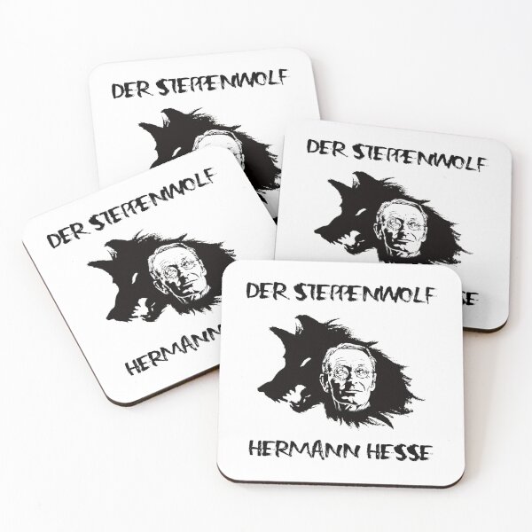 Item preview, Der Steppenwolf - Hermann Hesse   designed and sold by MyRandomLifeTee.