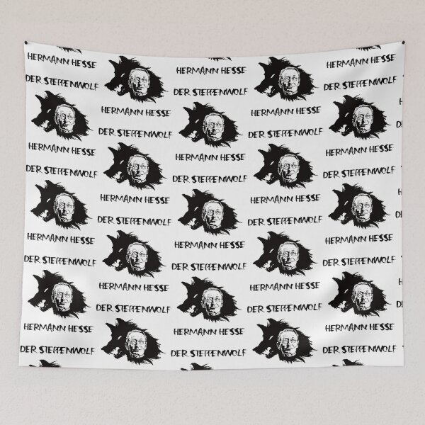 Item preview, Der Steppenwolf - Hermann Hesse   designed and sold by MyRandomLifeTee.