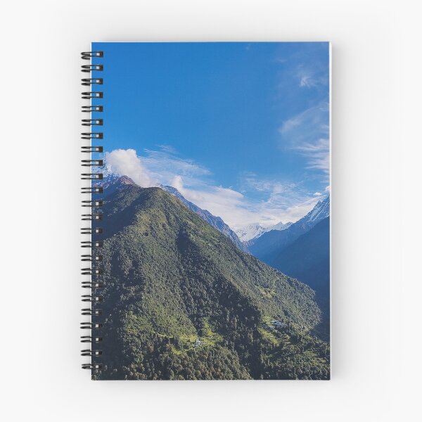 Item preview, Landscape of beautiful Green and snow covered mountains in Nepal designed and sold by FCEalin.
