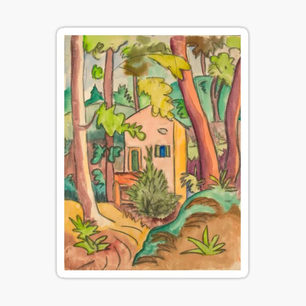 Artikel-Vorschau von Hermann Hesse - Grotte im Wald (Grotte im Wald) 1924, designt und verkauft von MyRandomLifeTee.