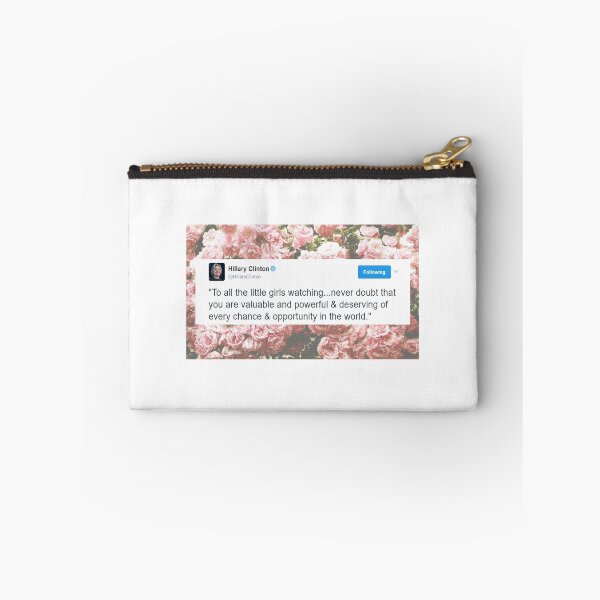 Item preview, "To All The Little Girls" Hillary Tweet designed and sold by itsmebecca.