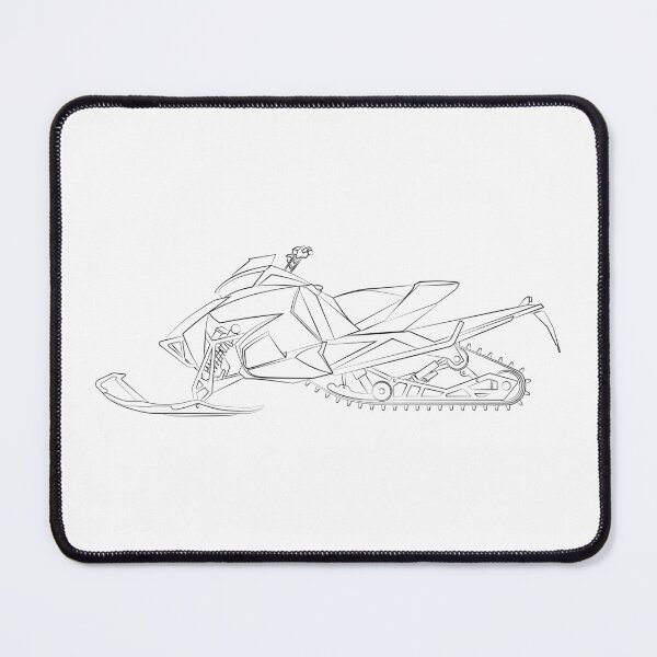 Item preview, snowmobile, skimobile, snow scooter snowmachine winter vehicle winter extreme sport designed and sold by Marcin Adrian.