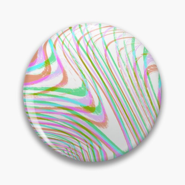 Item preview, Modern Liquid Swirl Abstract Pattern Square Vibrant Pastel Tones and White Multicolor Design designed and sold by theprintedclub.
