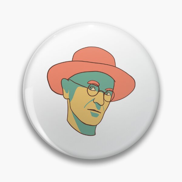Item preview, Hermann Hesse Porträt In Vintage Farben   designed and sold by MyRandomLifeTee.