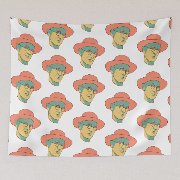 Item preview, Hermann Hesse Porträt In Vintage Farben   designed and sold by MyRandomLifeTee.