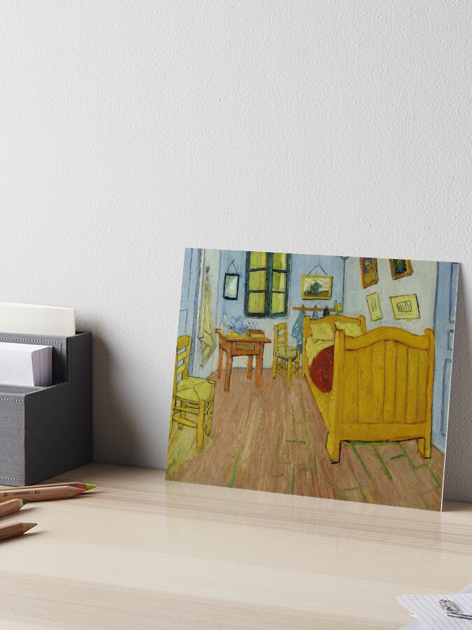 Van Gogh Bedroom In Arles Art Board Print By Newnomads