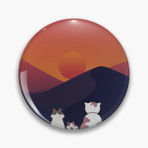 Item preview, cats looking at sunset designed and sold by MAYSO999.