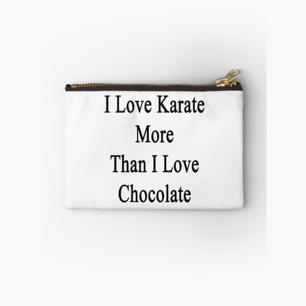 Item preview, I Love Karate More Than I Love Chocolate  designed and sold by supernova23.