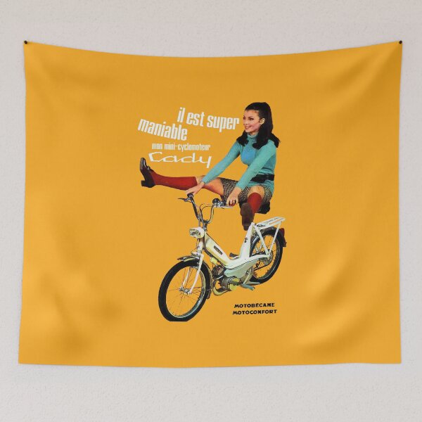 Item preview, MOPED - ADVERT designed and sold by ThrowbackAds.