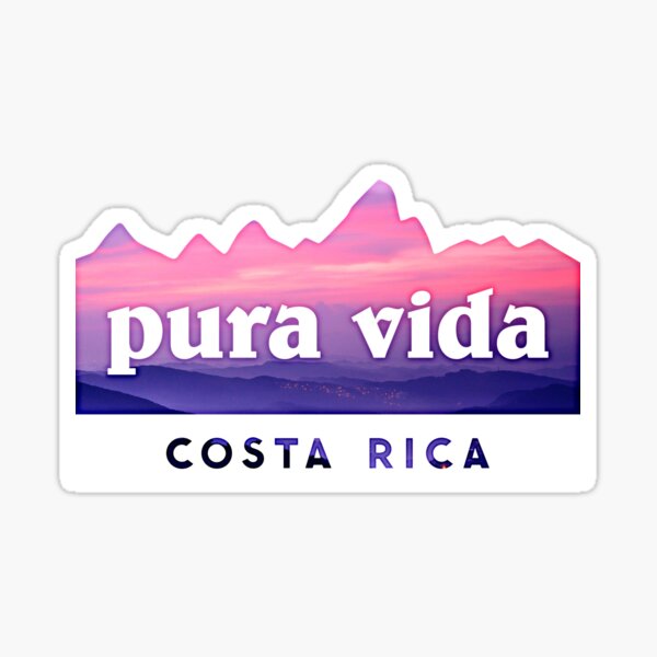 Pura Vida Sticker