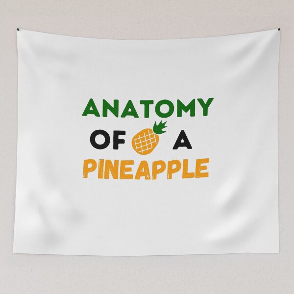 Item preview, Anatomy Of A Pineapple designed and sold by OneDayCollected.