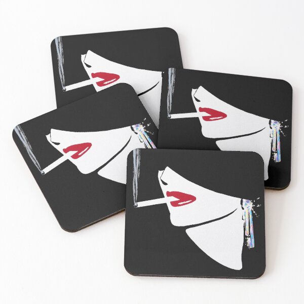 Item preview, Red Lips, Vintage fashion art, Sophisticated woman designed and sold by Glimmersmith.