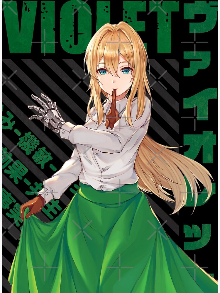"Violet Evergarden - Violet Evergarden" Poster for Sale by Recup-Tout