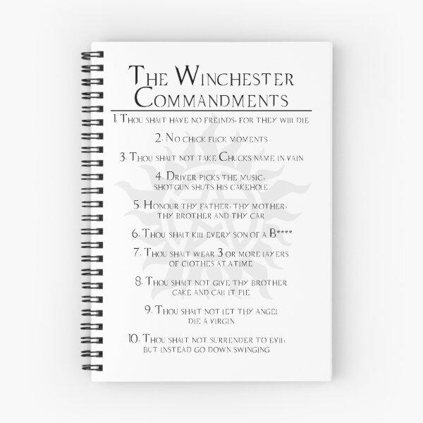 Item preview, Winchester Commandments designed and sold by KewlZidane.