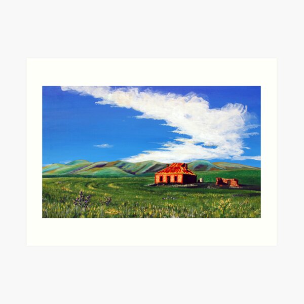Burra Cottage Art Print
