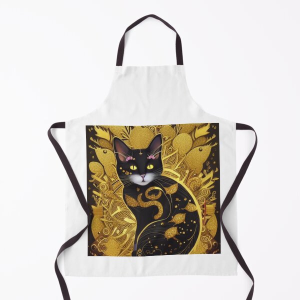 Item preview, Beautiful Fantasy Whimsical Cat Pastel Illustration with flowers in background designed and sold by ManifestoDesign.