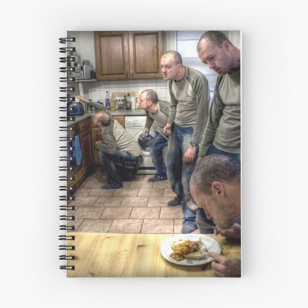 Item preview, The ascent of Man (eating beans on toast) designed and sold by craig sparks.