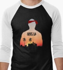 Mach weiter. Baseballshirt für Männer