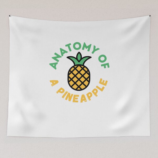 Item preview, Anatomy Of A Pineapple designed and sold by OneDayCollected.
