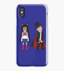 Tina Moon and Buttexdo Mask iPhone Case