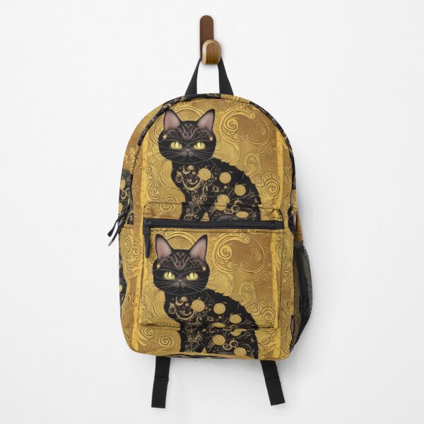 Item preview, Beautiful Fantasy Whimsical Cat Pastel Illustration with flowers in background designed and sold by ManifestoDesign.