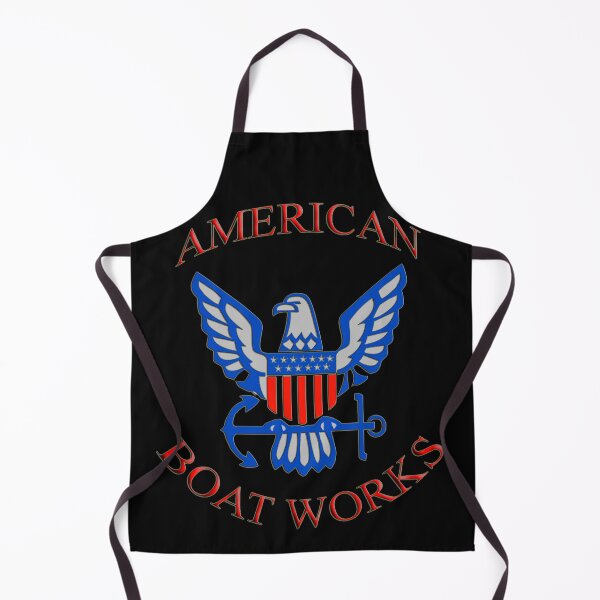 Item preview, American Boat Works Flag and Eagle designed and sold by ChristinasMess.
