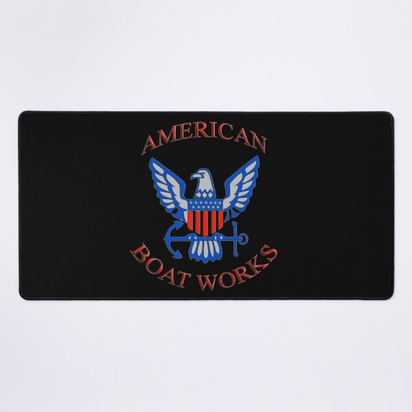 Item preview, American Boat Works Flag and Eagle designed and sold by ChristinasMess.