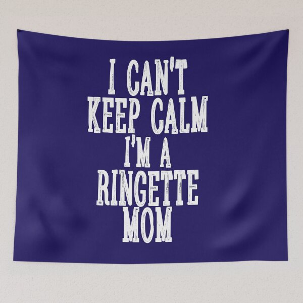 Item preview, I can't keep calm - I'm a ringette mom designed and sold by dacdibac.