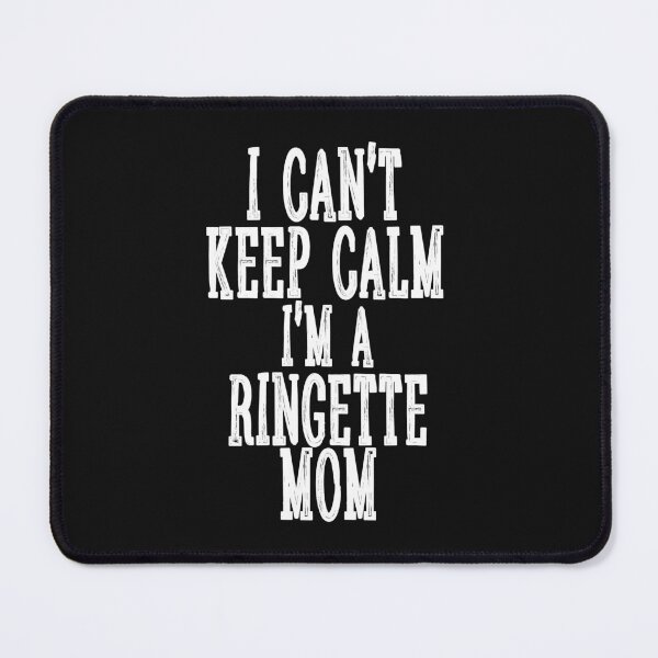 Item preview, I can't keep calm - I'm a ringette mom designed and sold by dacdibac.
