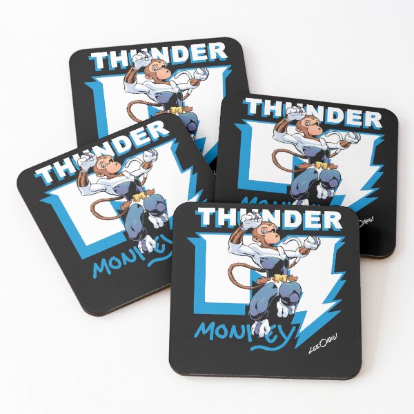 Item preview, Classic logo with Thunder Monkey designed and sold by KoryBechtelar.
