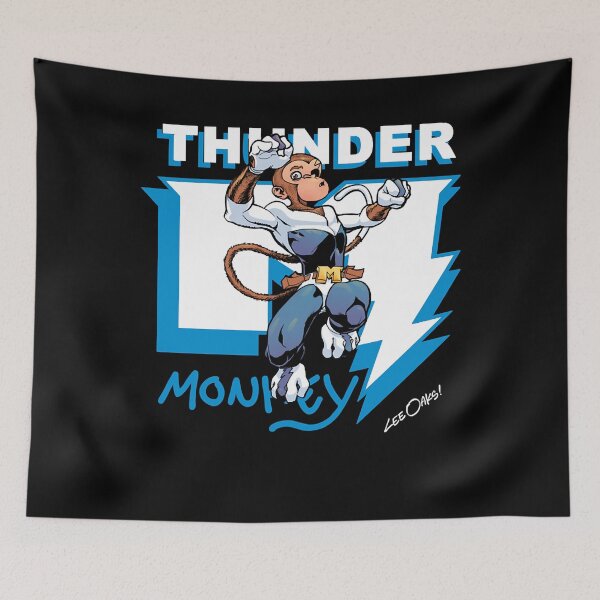 Item preview, Classic logo with Thunder Monkey designed and sold by KoryBechtelar.