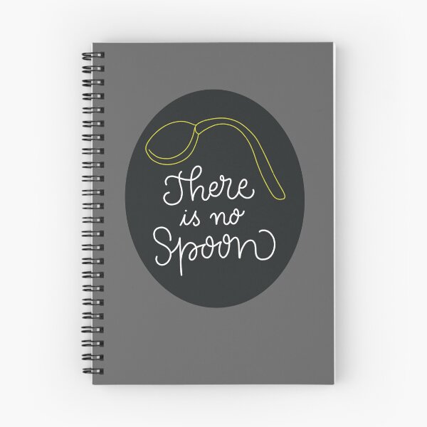 Item preview, There is no spoon | Lettering designed and sold by Theresa Ahlman.