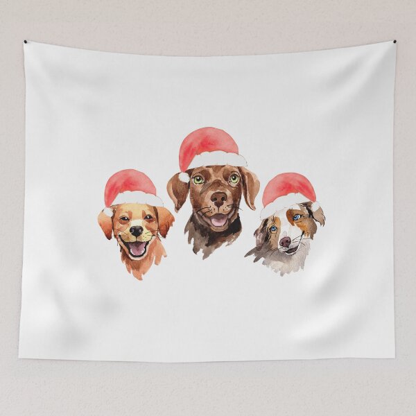 Item preview, Christmas approaching, Merry christmas Dog santa squad designed and sold by MokonoKokoro.