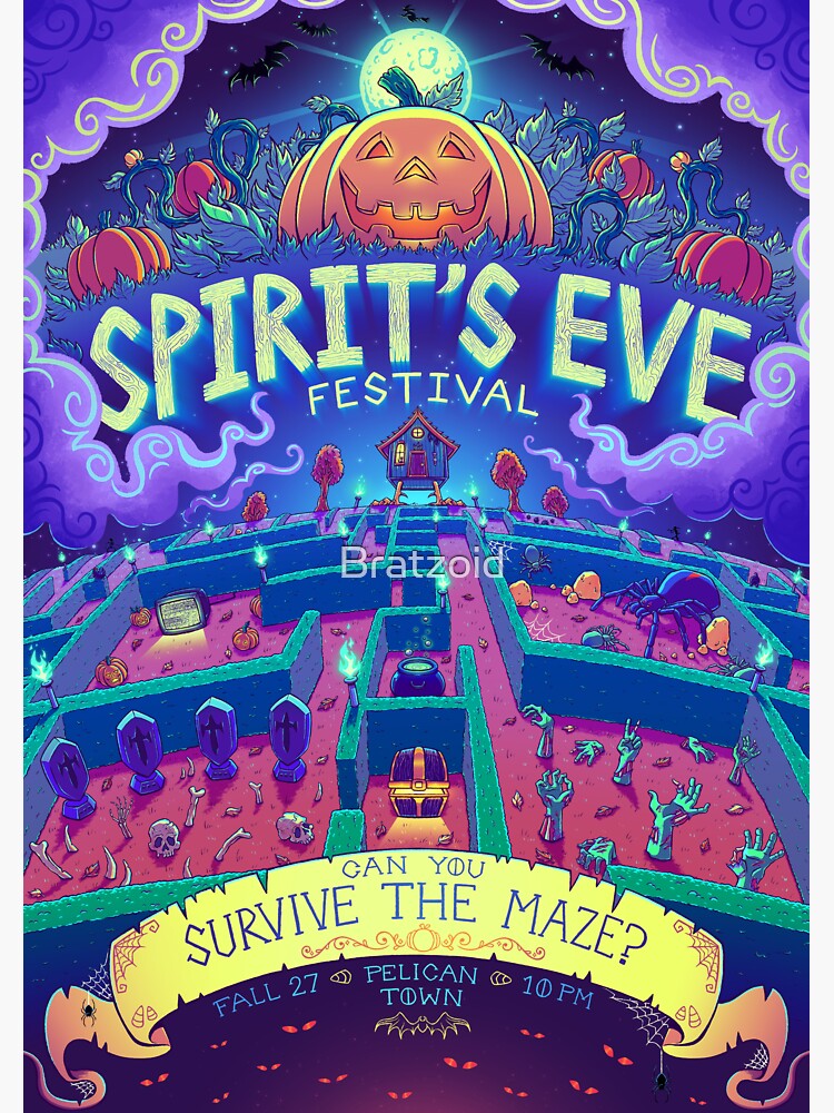 Stardew Valley Spirit's Eve by Bratzoid