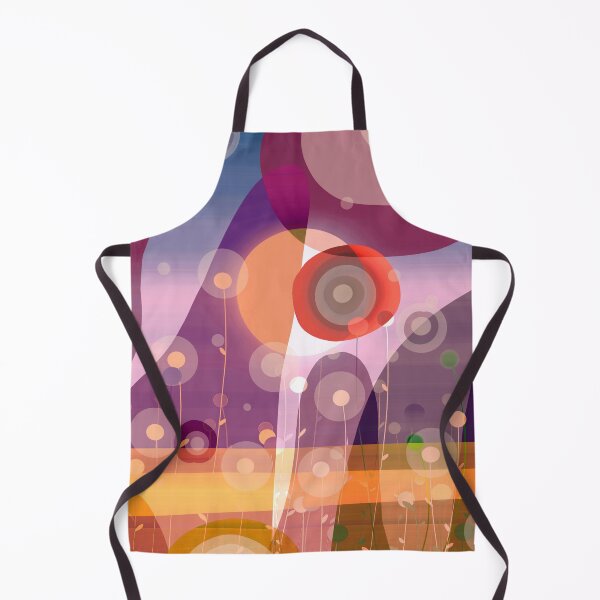Item preview, Abstract flowers at sunset designed and sold by beamorello.
