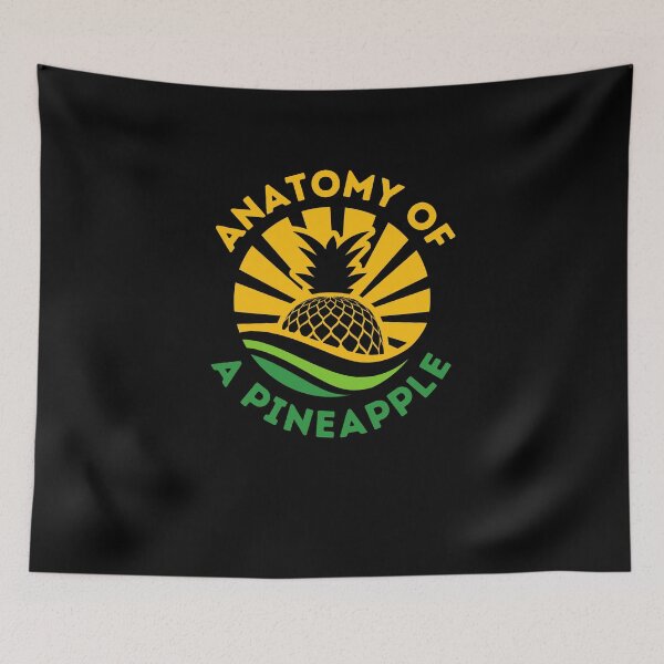 Item preview, Anatomy Of A Pineapple designed and sold by OneDayCollected.