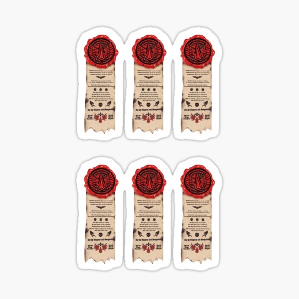 "Seal of Purity Sticker Pack" Sticker for Sale by EgoRoot Redbubble