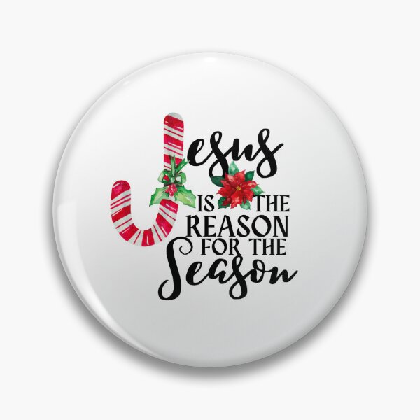 Item preview, Jesus is the Reason for the Season designed and sold by OrnamentallyYou.